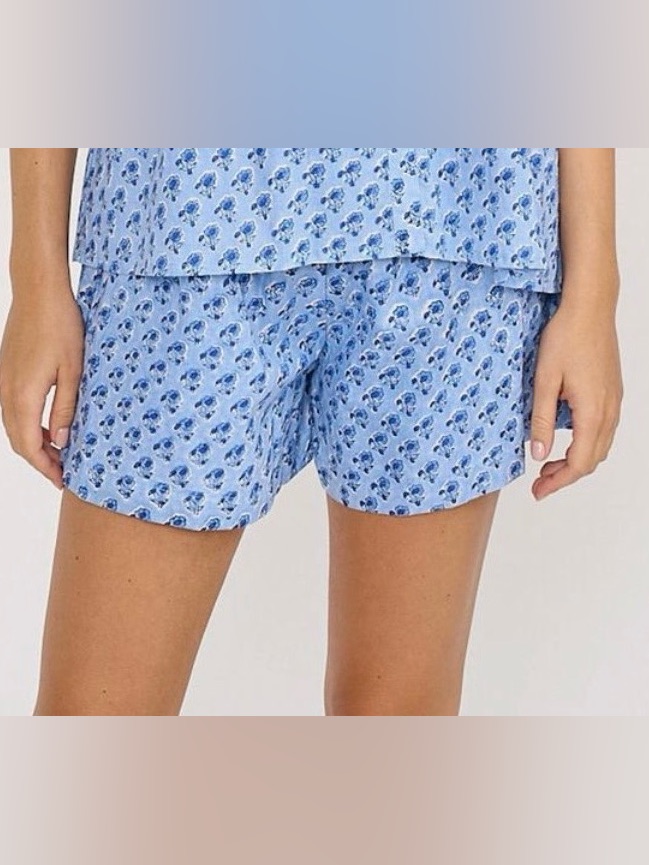 Marea By Liz Joy Ava Shorts In Atlantic Daisy Size Small